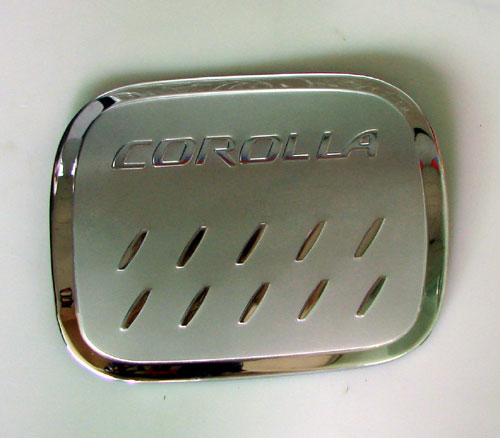 Gas tank cover for corolla 2008